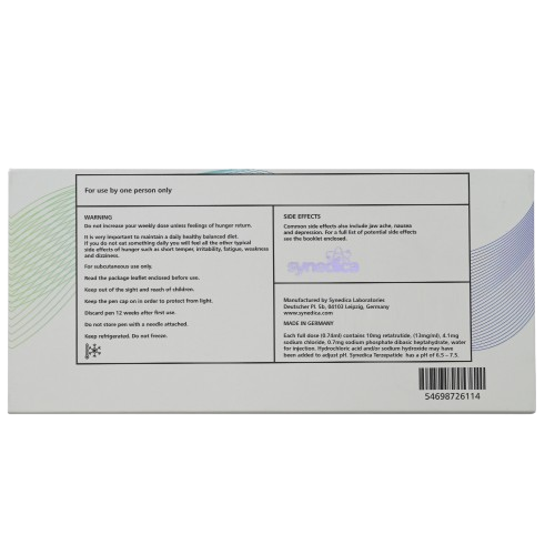 Synedica Retatrutide 40mg Injection Pen Kit - Synedica Official UK Synedica Retatrutide 40mg Injection Pen Kit - Synedica Official UK